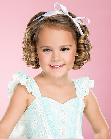 Cinderella Internationa Tot Pageant Winner Headshot