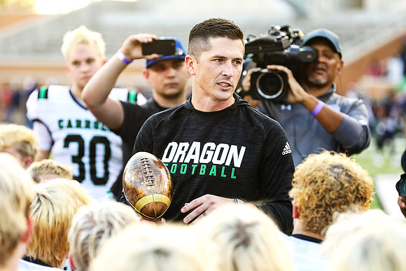 Southlake Carroll Football vs  Allen Regional Playoff Game Photo 2021