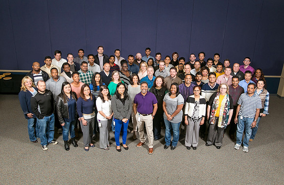 Large Team Business Group Photo