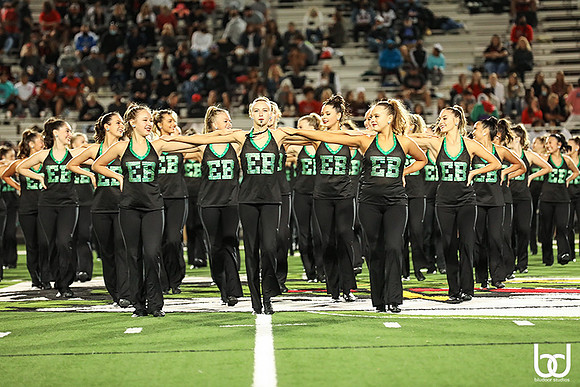 Emerald Belles Football Halftime 2019