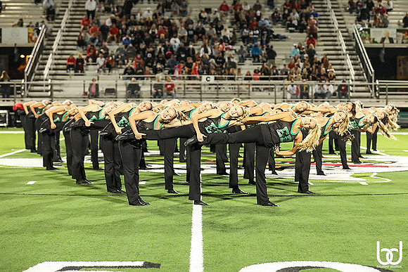 Emerald Belles Football Halftime 2019