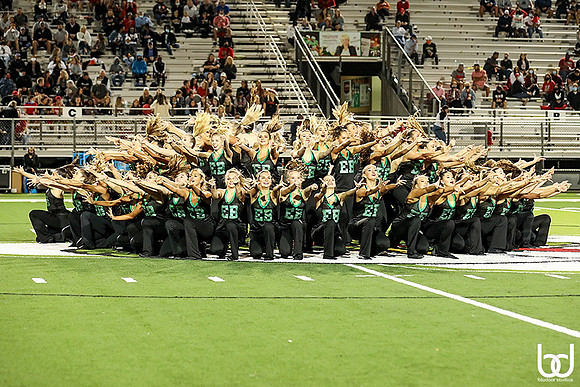 Emerald Belles Football Halftime 2019