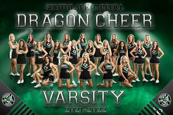 Southlake Carroll Varsity Cheer Poster 2021-22