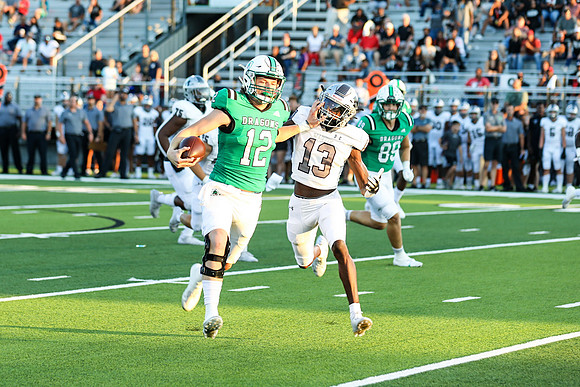 Southlake Carroll vs Alrlington Martin football game 21