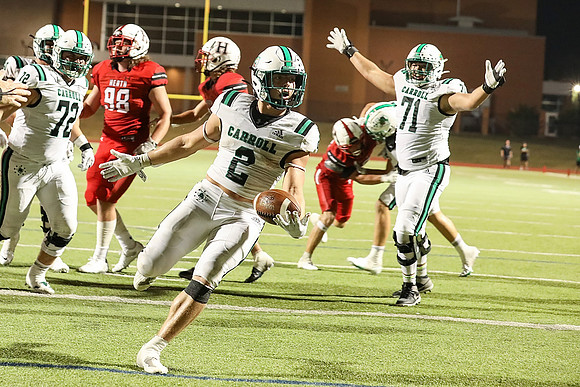 Southlake Carroll vs Rockwall Heath football game